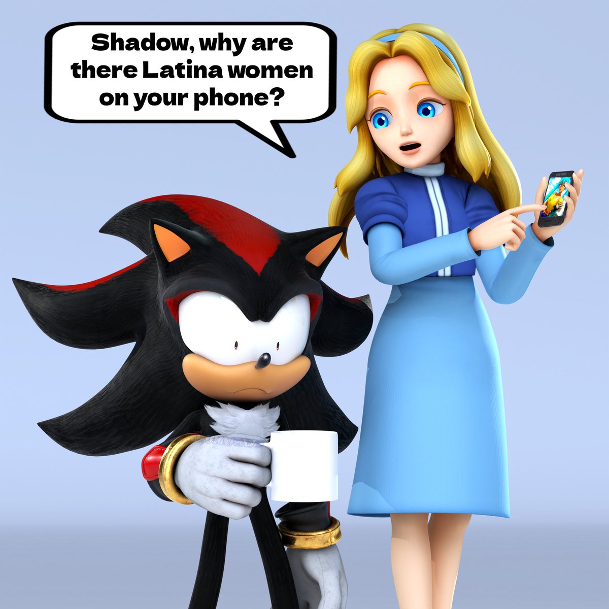 hunicrio's tweet photo. Maria finds one of Shadow's secrets https://t.co/Z6Re3kmc4k