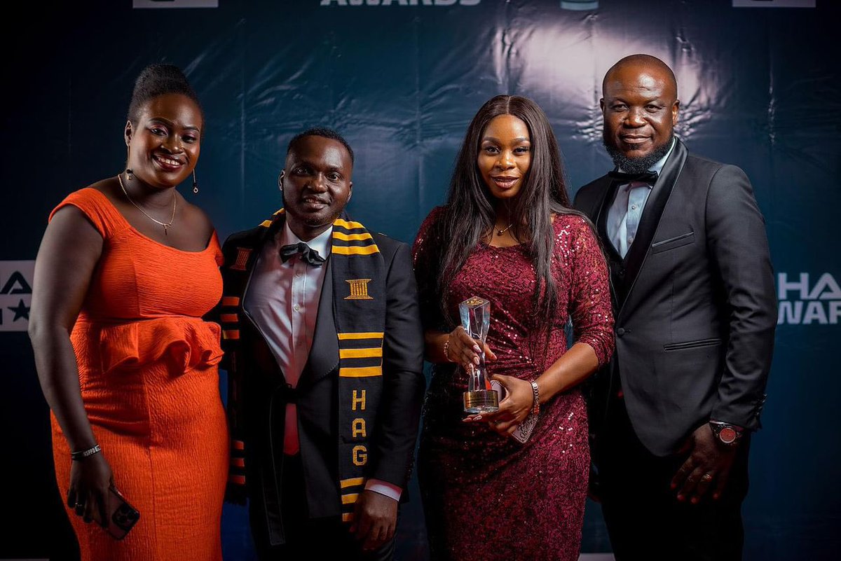 MHYHFoundation's tweet photo. We're thrilled to announce that our President, Mr. Nicholas Cofie, has been recognized with a prestigious Humanitarian Award at the La Palm Royal Beach! He was adjourned the outstanding Community saver. https://t.co/jokQSkbP3b