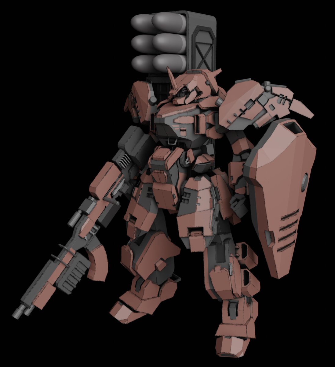 kushirosea's tweet image. Made by Grid Modeler and Visual Axis😇 #b3d #gridmodeler