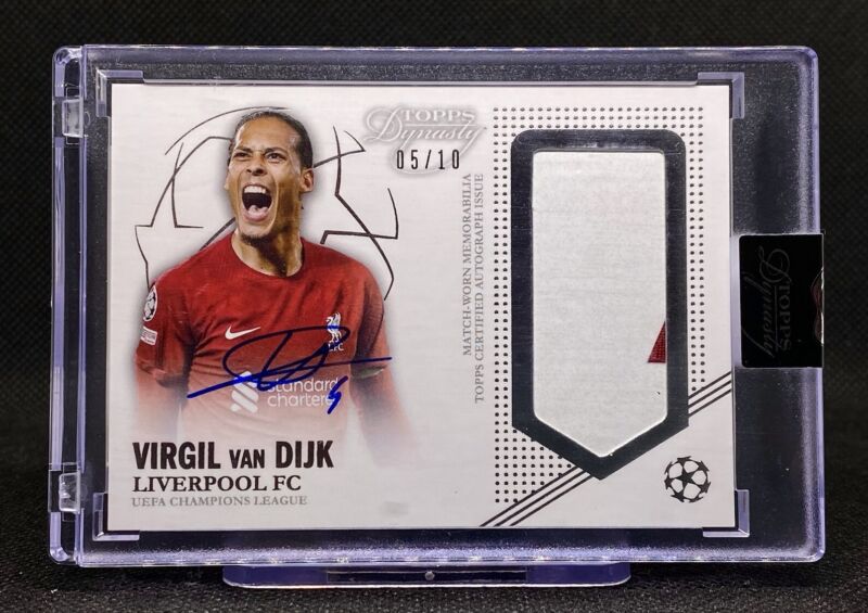 DIOGO JOTA AUTO Topps UCC Knockout 2024/25 - Liverpool FC /5 Autograph Card EUR 149,99 - DE