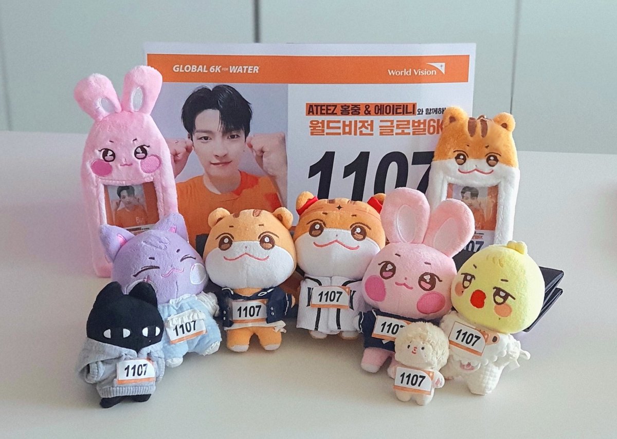 gamzatiny's tweet photo. 뿌듯해! 
홍중이 덕분에 보람있는 하루였어 
HBD💖🫶🏻💖쭝!

#ATEEZ #에이티즈 #홍중
#WorldVision #GLOBAL6K #RUN_WITH_HONGJOONG #HONGJOONG #G6K_EVENT https://t.co/BufRnf38qr