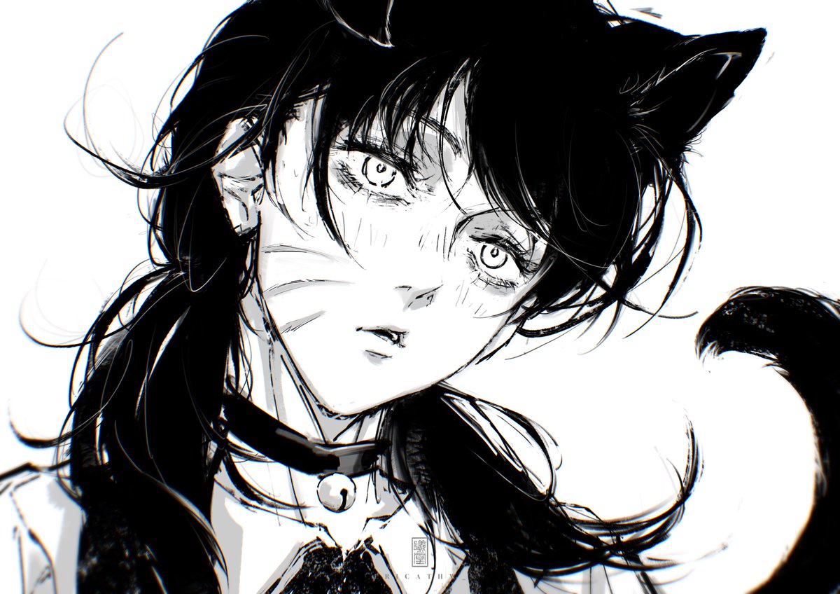 ねこ🐈‍⬛🖤 アサ • Asa • 三鷹朝 #チェンソーマン #chainsawman