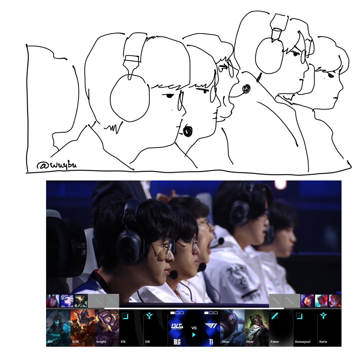 wuy_buu's tweet photo. 😆⭐️
#T1WIN https://t.co/kby1jQOEsS
