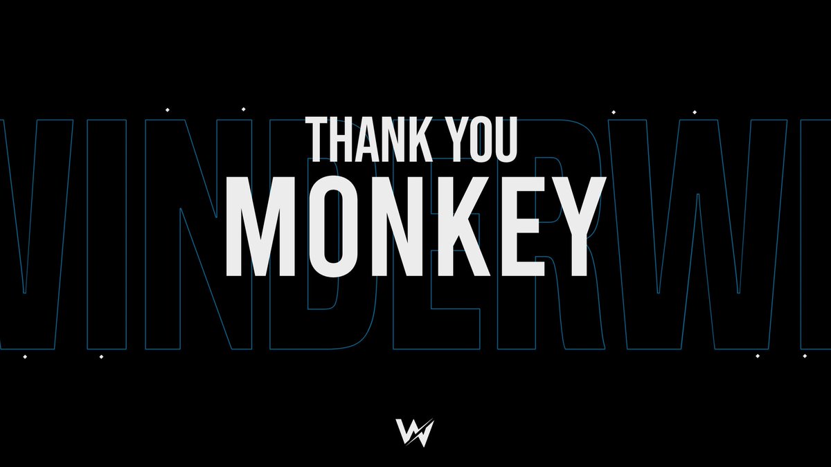 WinderWRE's tweet photo. WRE Fortnite Team의 Monkey님과의 여정이 오늘부로 마무리 되었습니다.
지���까지 팀에 공헌해주셔서 감사합니다!

Today, we part ways with WRE Fortnite team's Monkey 
Thank you for your contribution to the team so far!

#WREWIN https://t.co/dJXegatuaN