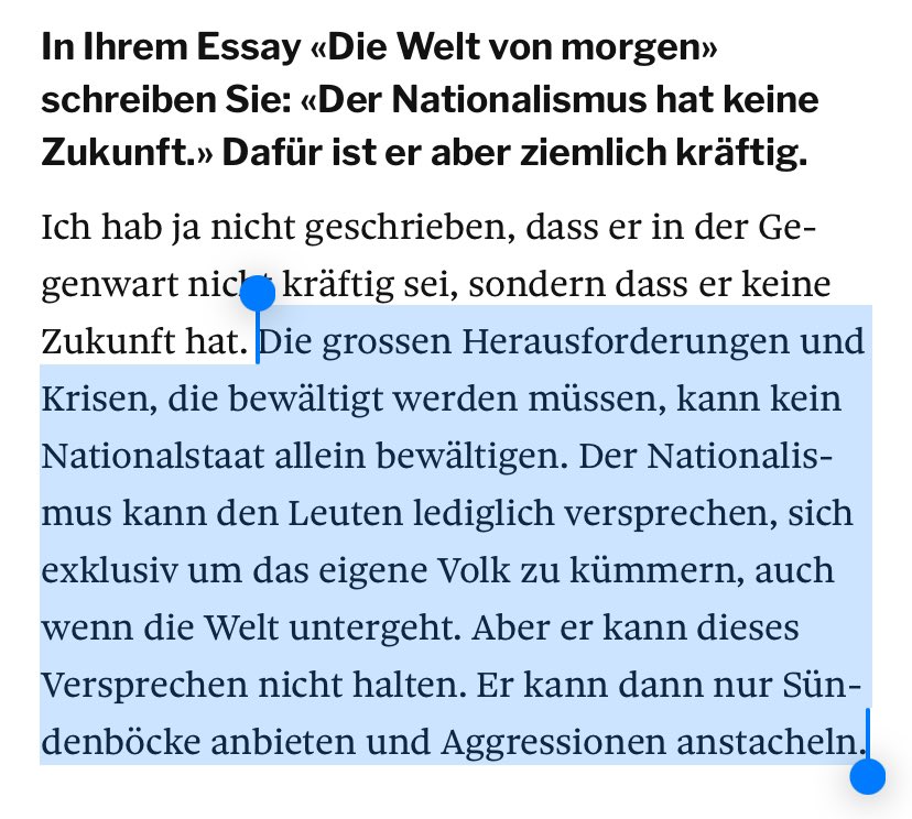 Schriftsteller Robert Menasse im Interview (bernerzeitung.ch/robert-menasse…)