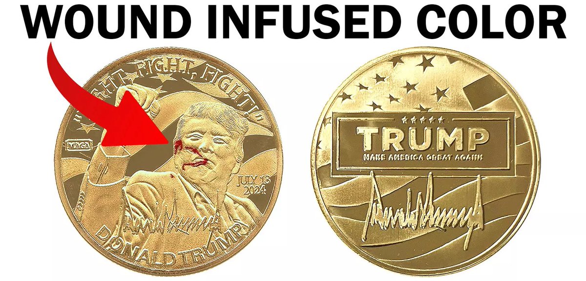 punjabifeeds's tweet image. 💥 Order 1 Trump Gold Coin for $29.99! 💥 Add a historic touch to your collection. 🌟 #OrderNow #GoldCoin #TrumpCollection

🛒 Shop Now: tinyurl.com/2ehsjk4z
🛒 Shop Now: