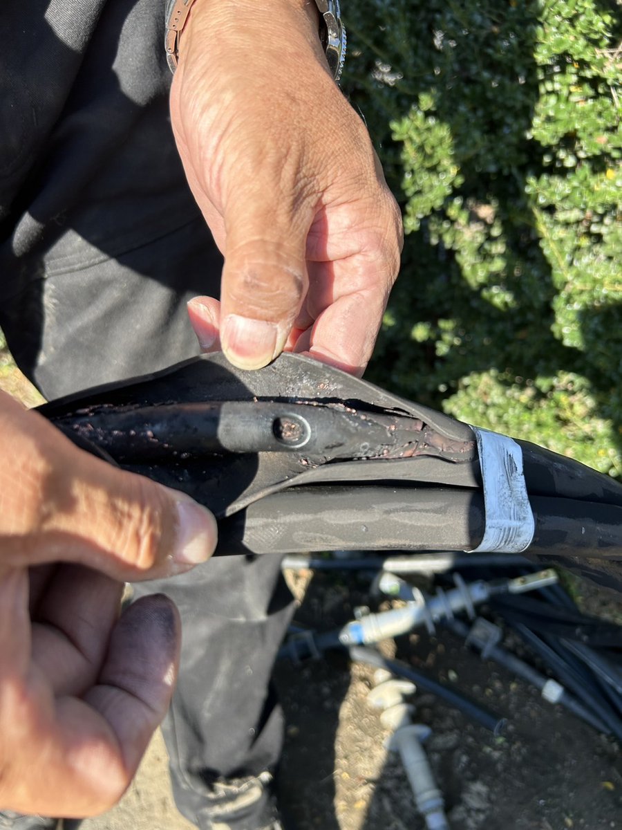 そういえば無事に老人ホームの高圧ケーブルのパンクなおしてきました。

それにしても矢崎は酷いなー、パンクしたケーブルは２０１６年製でした！

高圧工事にお困りの方はご連絡だけでもお待ちしておりますよ〜！