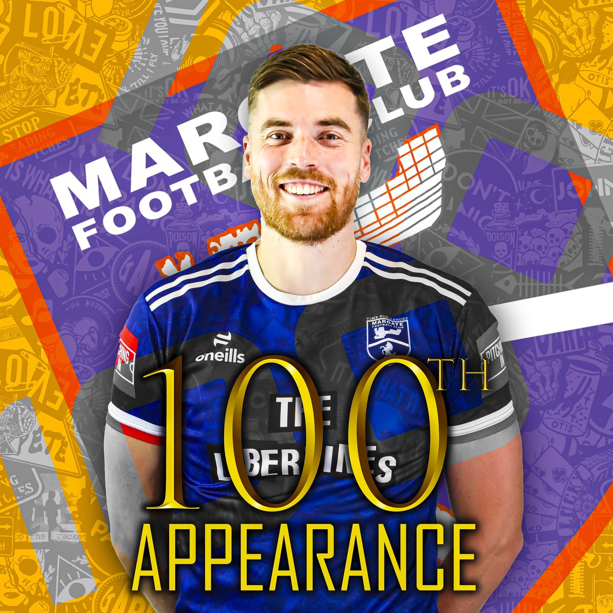 Margate FC (@margate_fc) on Twitter photo JOINING THE 100 CLUB ๐ฏ
Congrats to defender, Lewis Knight, who reached 100 Margate appearances in yesterdayโs game! ๐๐
Even better, he got a goal yesterday too ๐ <a href="/Knighty44/">Lewis Knight</a>
#UpTheGate JOINING THE 100 CLUB ๐ฏ
Congrats to defender, Lewis Knight, who reached 100 Margate appearances in yesterdayโs game! ๐๐
Even better, he got a goal yesterday too ๐ <a href="/Knighty44/">Lewis Knight</a>
#UpTheGate