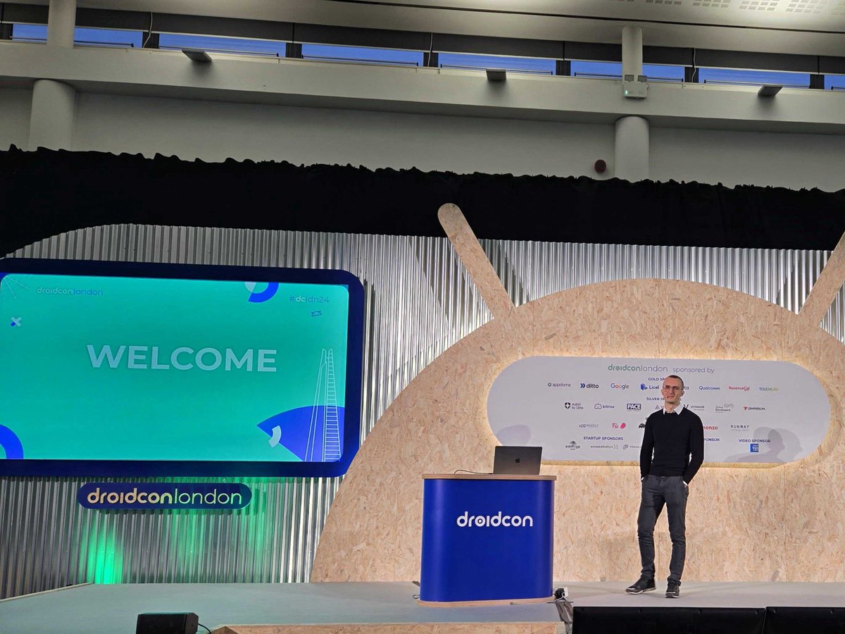 Had a great time speaking at #dcldn24! The stage setup felt a bit like being on a Google I/O stage. Big thanks to the organizers and to everyone who joined!