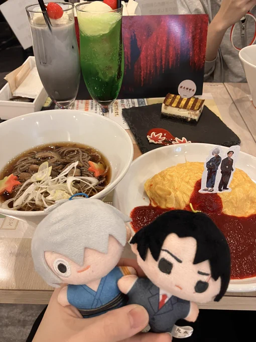 のやさんとコラボカフェでフードファイトしてきましたアホの量でした 