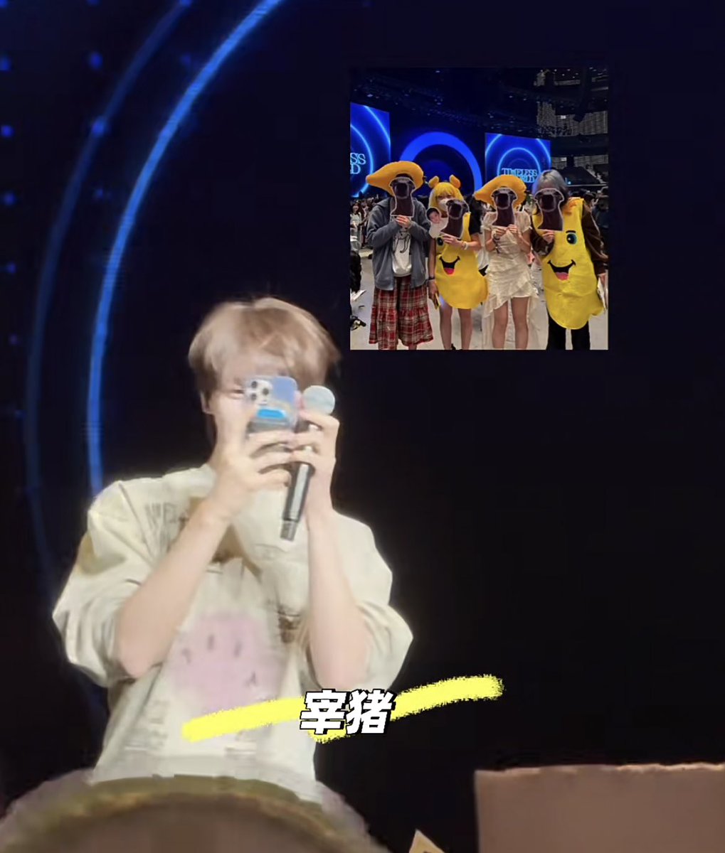 830bin's tweet photo. a group of gyuvinists dressed in mango costumes and holding up eumppappa cutouts ㅋㅋㅋㅋㅋㅋㅋㅋㅋㅋㅋ https://t.co/ZBryyMPgsD