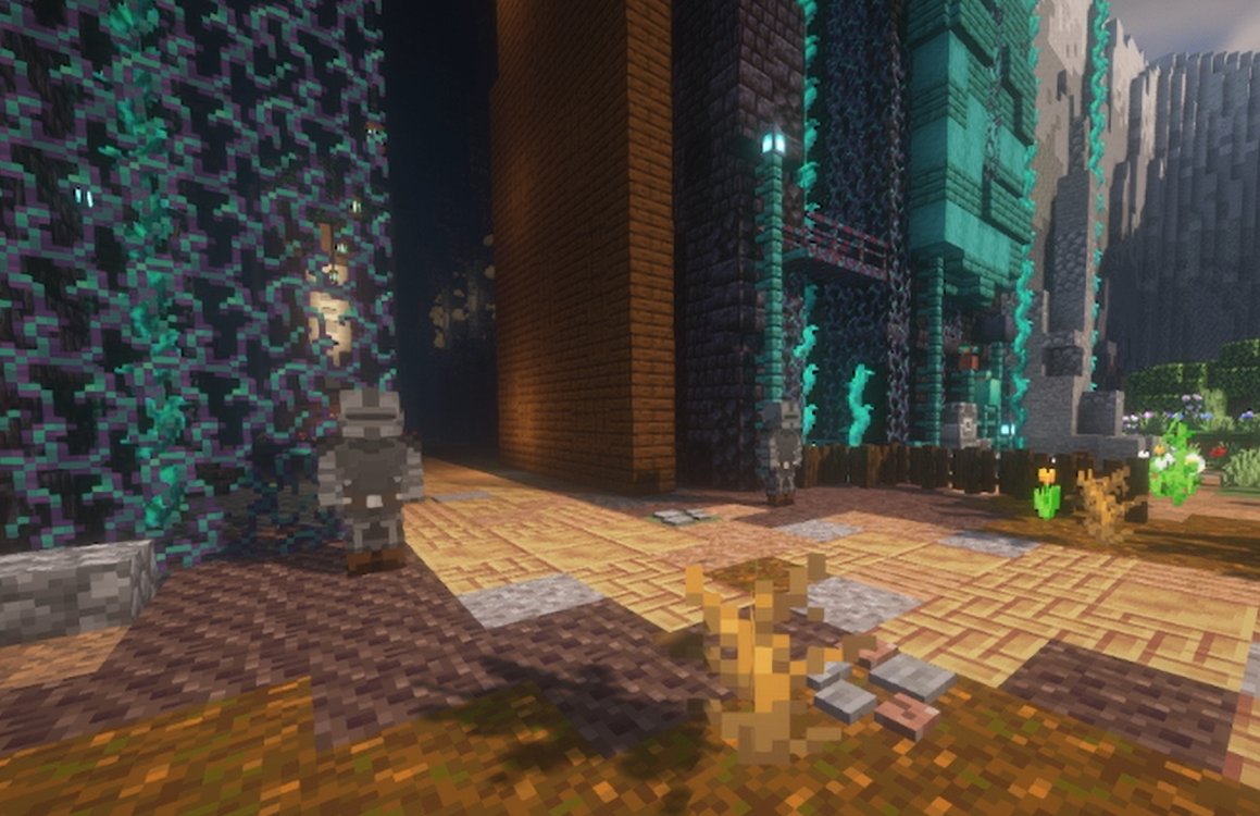 throneoftrials's tweet photo. they are already guarding the gates ⚔️🫡
#ThroneOfTrialsSMP https://t.co/0Pcxzof3mx