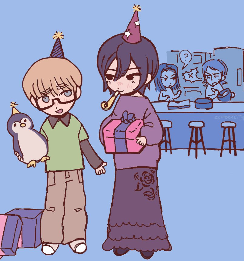 sick debuff but law dictates I gotta do something.. ouhhh birthdaymin birthdaylert sketch for now