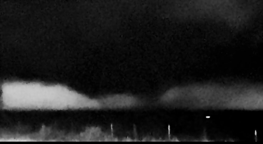 FalcnStormChase's tweet image. Pictures of the tornadoes that were produced by a long track cyclic supercell  between Byers, TX and Waurika, OK very close to the Red River crossing. Big multiple vortex bowl at the beginning then had two simultaneous tornadoes as it passed Red River. #txwx #okwx #wxtwitter