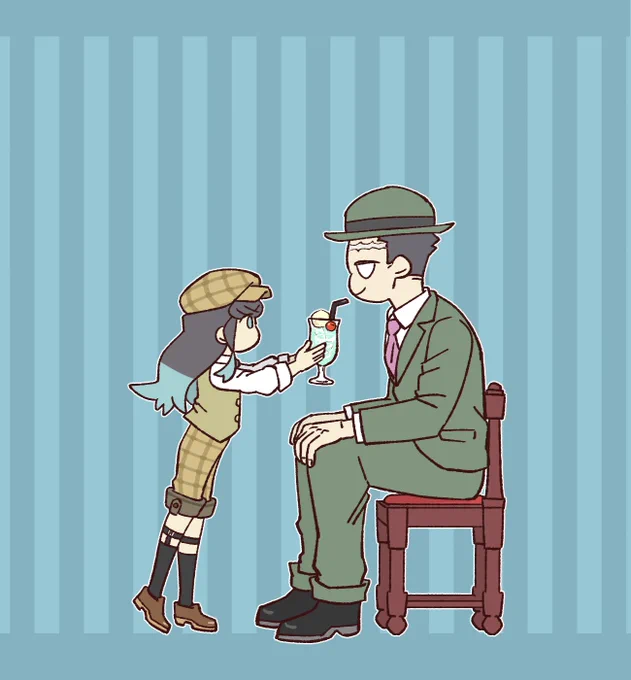 喫茶のが可愛すぎて… 