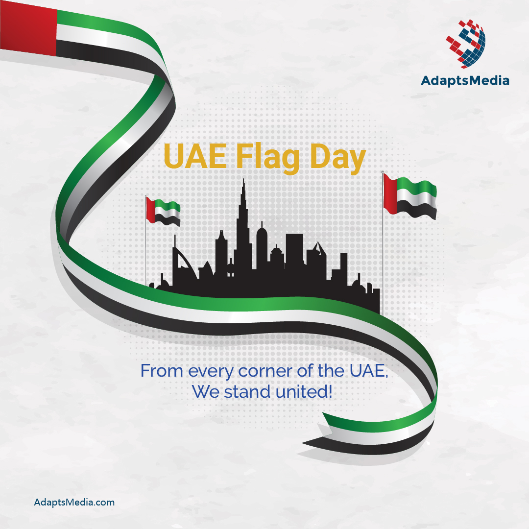 adaptsmedia's tweet photo. From the deserts to the cities, we rise together under one flag! Happy flag day from the Adapts Media family!

من الصحاري إلى المدن، نرتقي معًا تحت راية واحدة! يوم علم سعيد من عائلة Adapts Media!

#UAEFlagDay #UnityInDiversity #PrideInOurFlag #TogetherWeRise #AdaptsMedia https://t.co/TKkjgOHrKt
