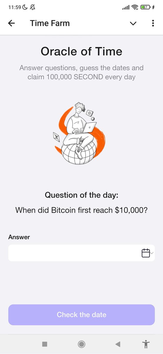 VaveylaCrypto's tweet photo. Time Farm โณ Daily Oracle Question - Code 3 Nov
When did Bitcoin first reach $10,000?
โ๏ธ Answer: 29.11.2017
โถ๏ธ10 Most Profitable Niches for
Online Courses
โ๏ธ profits
โถ๏ธ7 High-Paying Freelance Skills
โ๏ธ Skills
๐ Prize 300.000 โณ
#TimeFarm #OracleQuestion #MuskEmpire #xempire #Major #Tapswap #TapSwapCode