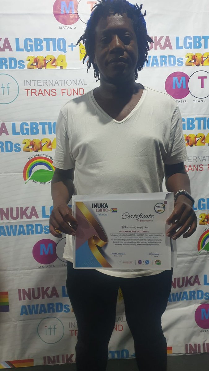 FHIorg256's tweet image. Freedom House Initiative well represented at Inuka 2024 awards, shout outs  to #MTC, #ITF, #NatureNetwork @freeushiku @FHI_Kenya @HIAS_Kenya @ORAMrefugee @We_Are_Alight @yoox960093 @Tomo_wanjiru #HumanRights #UNHCR #FreedomofExpression #refugeewelcome #asylum #Resilience