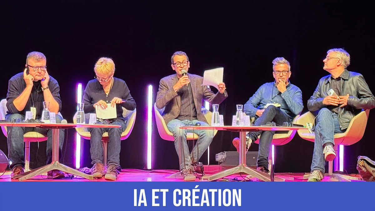 Laurence Honnorat (@lhonnorat) on Twitter photo #IA ET CRÉATION - Une rencontre <a href="/LesUtopiales/">Utopiales</a> <a href="/Twittcdufour/">Catherine Dufour</a> #JacekDukaj <a href="/brunomasitv/">Bruno Masi</a> #OlivierPaquet Modération : #HervéPoirier 🎬youtu.be/pC8uTW0Klgo #IA ET CRÉATION - Une rencontre <a href="/LesUtopiales/">Utopiales</a> <a href="/Twittcdufour/">Catherine Dufour</a> #JacekDukaj <a href="/brunomasitv/">Bruno Masi</a> #OlivierPaquet Modération : #HervéPoirier 🎬youtu.be/pC8uTW0Klgo