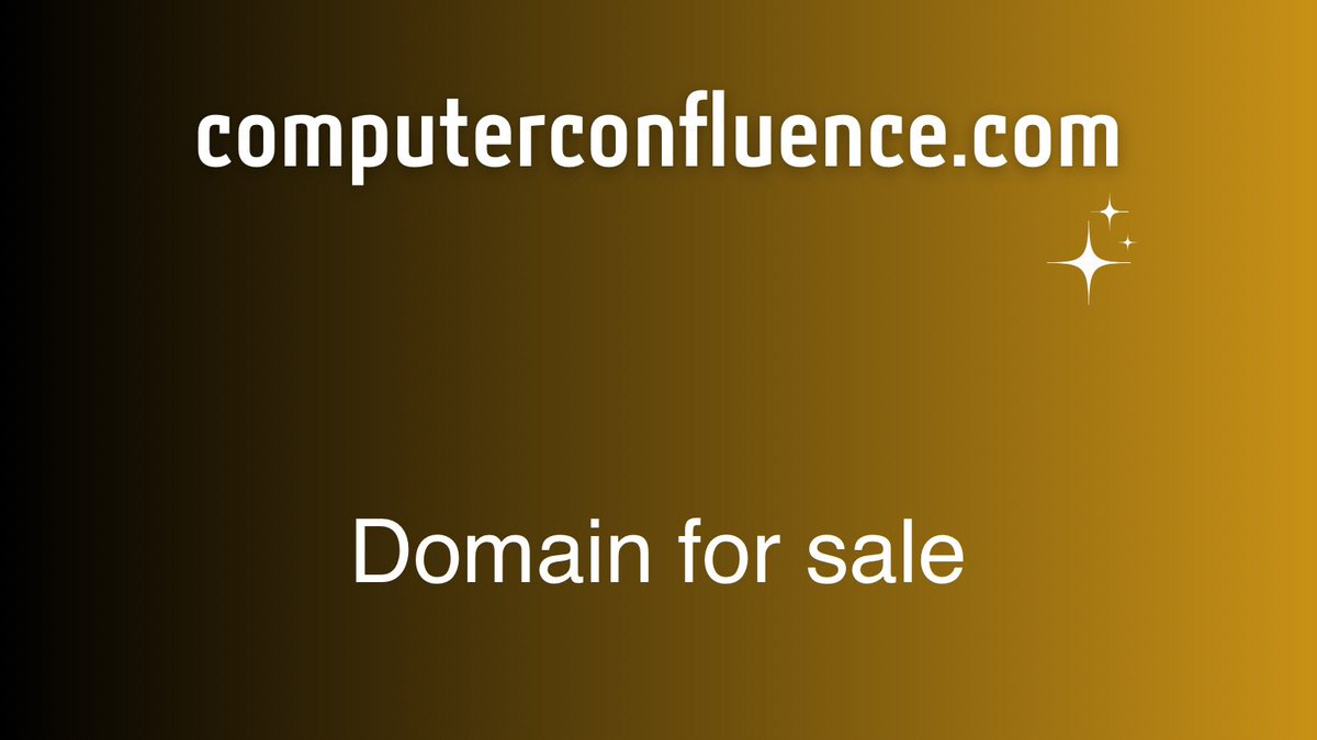 adsdomainat's tweet photo. computer confluence
domain for sale 
Rohit
#Worlds2024

https://t.co/Idu5IRY8UC 

#domains #sundayvibes
#Worlds2024 https://t.co/hC0jLVHyMT