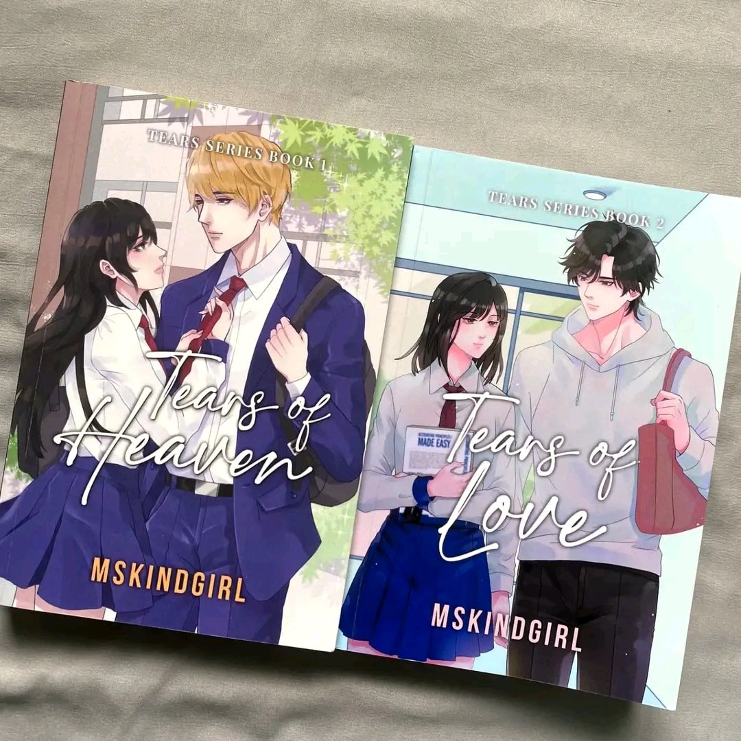 MsKindGirlNotes's tweet photo. Tears of Heaven and Tears of Love in one frame. ☁️💗

#TOHPublishedBook
#TOLPublishedBook (Sample Book) https://t.co/VF8563wPay