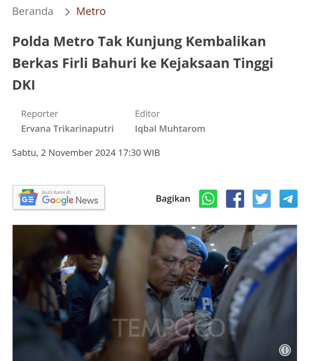 Mdy_Asmara1701's tweet photo. Ada yang baru ditetapkan tersangka langsung ditahan, ada juga yang sudah jadi tersangka setahun nggak segera ditahan..

The irony https://t.co/z2ZqU5Tbjv