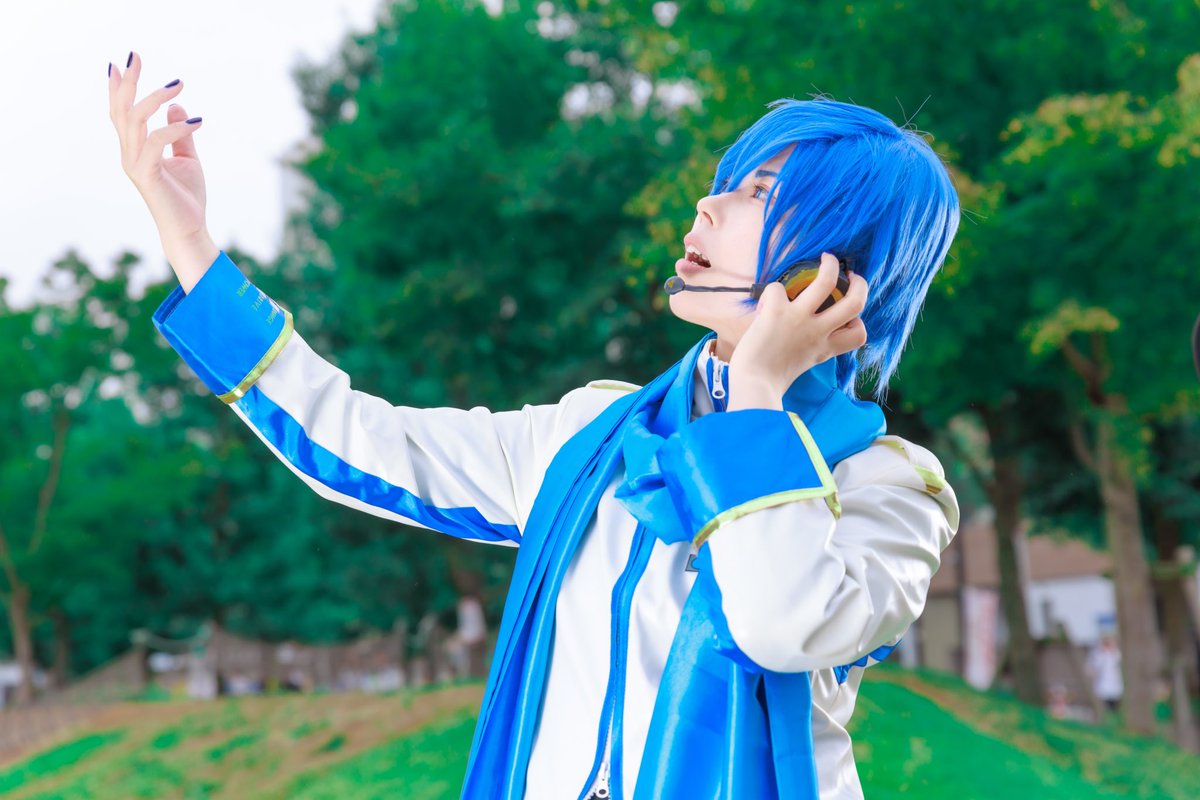 Cosplay⚠︎コスプレ
VOCALOID / KAITO

Photo→<a href="/jyuusei_massage/">あきら@📸</a> 
#池ハロ2024