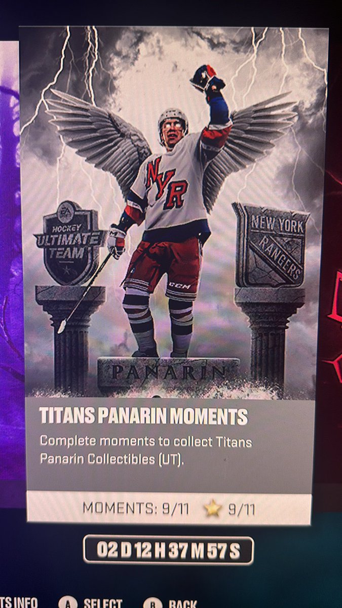I can’t believe it took me this long to figure it out <a href="/EASPORTSNHL/">EA SPORTS NHL</a> while it makes little sense how Panarin ties to 9/11/2001 other than NEW YORK Ranger, I now know this wasn’t a typo. Still the #NHL25 card art looks amazing! Well done! #NeverForget911