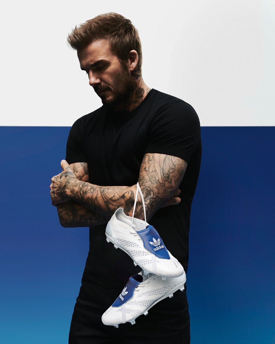 SkyFootball's tweet photo. adidas take the wraps off the new David Beckham Predator 24... 👀🔥 https://t.co/bDLBzBvil6