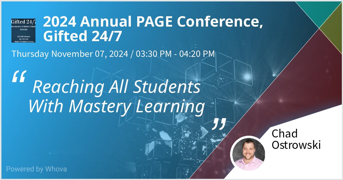 <a href="/teachbetterteam/">Teach Better Team</a>  is excited to be presenting at <a href="/GiftedPage/">PAGE</a> Conference 2024! Stoked to share how we can reach ALL students with mastery learning! #thrgridmethod #masterylearning