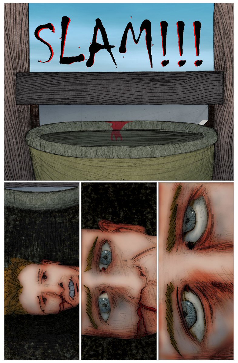 Later_AtBobs's tweet image. Sharing one page a day from the LAB graphic novel (free PDF linked in the pinned post)   #ComicArt #indiecomics #graphicnovels