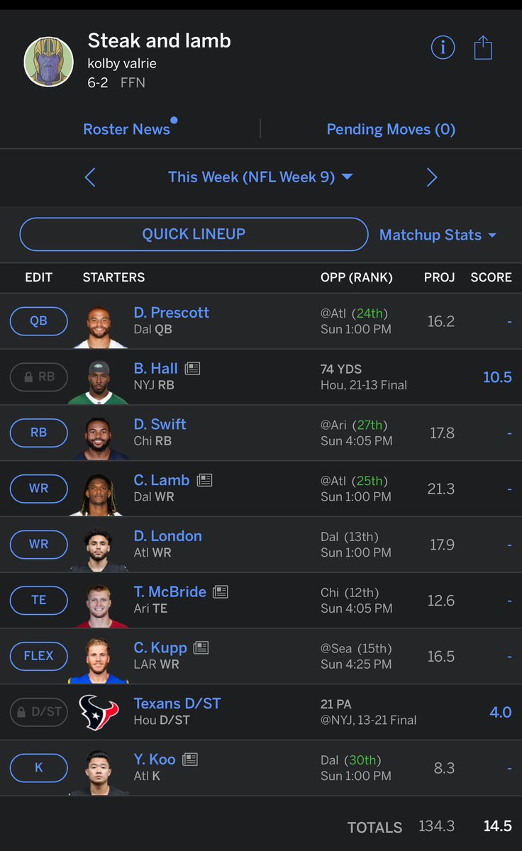 bigbenjisss's tweet photo. @SalVetriDFS Don’t know who I should run for flex, any tips? https://t.co/2MZ16uj9XX