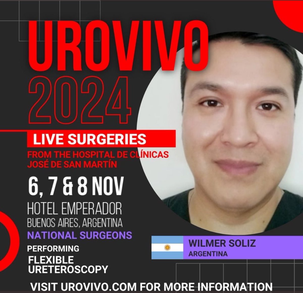 Norberto Bernardo (@bernardonor9) on Twitter photo Muchas gracias Wilmer Solís por participar en la sección @urovivo JOVEN realizando RIRS en el Hospital de Clínicas moderado por <a href="/GMontelliYanzi/">Guille Montelli Yanzi</a> <a href="/CaipeMayra/">MAYRA CAIPE BEDOYA</a> <a href="/LorenaBanda13/">Lorena Banda</a> Eliana Capriotti, Mariela Montanile, Josefina Vartassian, Alexandra Alves <a href="/Endo_Society/">Endourological Society</a> <a href="/young_endosoc/">Young Endo Society</a> Muchas gracias Wilmer Solís por participar en la sección @urovivo JOVEN realizando RIRS en el Hospital de Clínicas moderado por <a href="/GMontelliYanzi/">Guille Montelli Yanzi</a> <a href="/CaipeMayra/">MAYRA CAIPE BEDOYA</a> <a href="/LorenaBanda13/">Lorena Banda</a> Eliana Capriotti, Mariela Montanile, Josefina Vartassian, Alexandra Alves <a href="/Endo_Society/">Endourological Society</a> <a href="/young_endosoc/">Young Endo Society</a>
