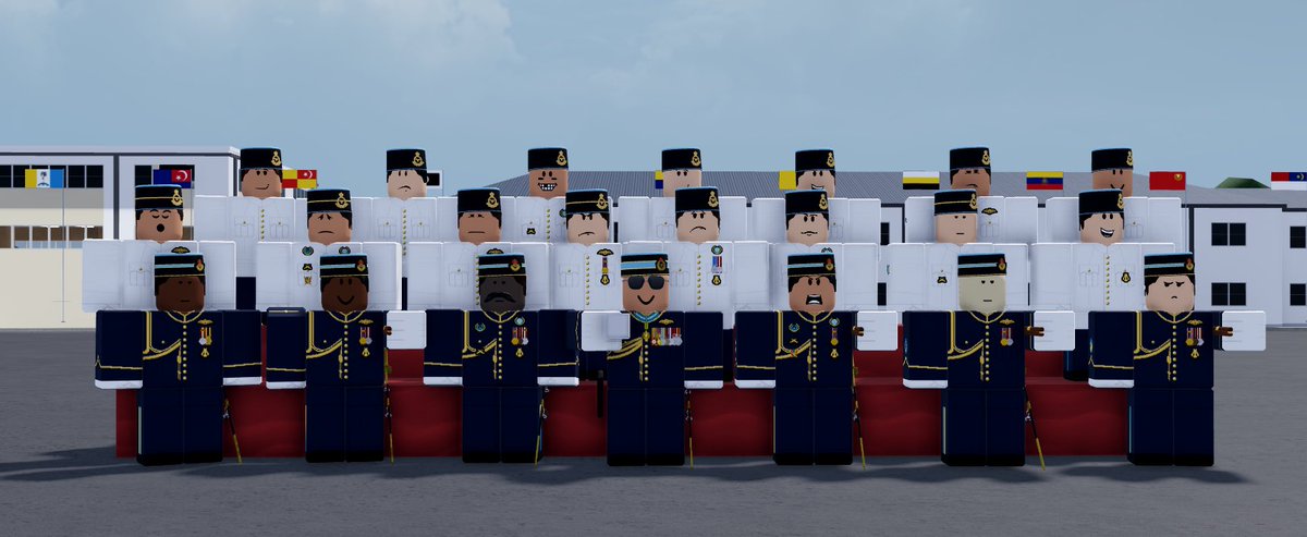 Today, the Royal Malaysian Air Force of MYSverse conducted the Medal Service Ceremony. This ceremony was personally officiated by the Vice Chief of Air Force, LT COL Robzdol. The Air Force will be committed to defending the sovereignty of the country.

Sentiasa Di Angkasa Raya!
