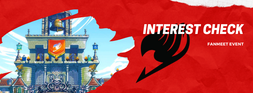 Fairy_Tail_PH's tweet photo. Calling all wizards, dragons, and fans of the magical world of Fairy Tail! We’re excited to gauge interest for a fan meet where we can come together to celebrate our love for this beloved series. 

Please take a moment to fill out our INTEREST CHECK form: https://t.co/RKRCLVAxbH https://t.co/oTrwzPylT5