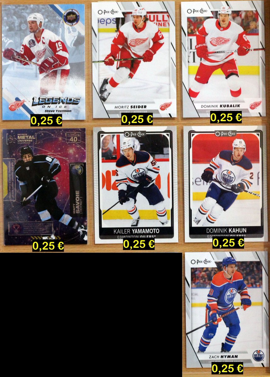 Cartes NHL 3/10
*Port à ajouter *