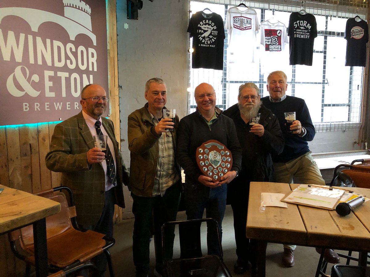 Well done Paddy ⁦<a href="/windsoretonbrew/">Windsor & Eton Brewery</a>⁩