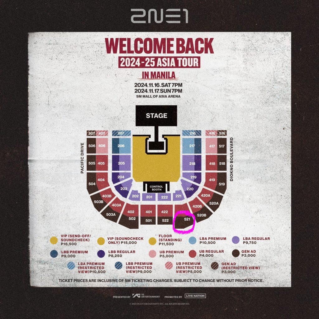 svtxgg's tweet photo. WTS LFB

2NE1 Day 2 Welcome Back in Manila
1 tix only (claimed)
Gen Ad 521

Kaliwaan/Meet up on Megamall or Estancia
📍Pasig City
 
Kindly dm me if interested, thank you! 🤍

tags. 2ne1 Manila Phippines Ph Dara Minzy CL Bom tix Comeback concert ticket https://t.co/QWWvDeMYBq