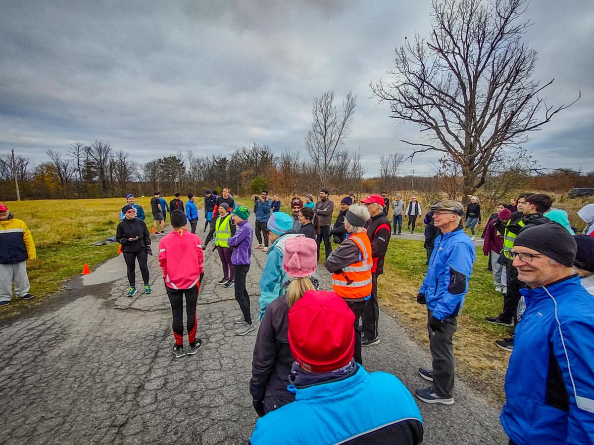 orleansparkrun's tweet photo. 212th event / 212e évènement - NOVEMBER 3

We had 85 participants, including several first-timers, and a visitor from Taiwan, who ran, jog or walk.

Thanks again to our volunteers, who made this event possible. 🏃🏻‍♂️🏃🏼‍♀️🚶‍♀️🦮
Check this week’s results:

https://t.co/PuaF7RzAug https://t.co/GWnZFKbKxr