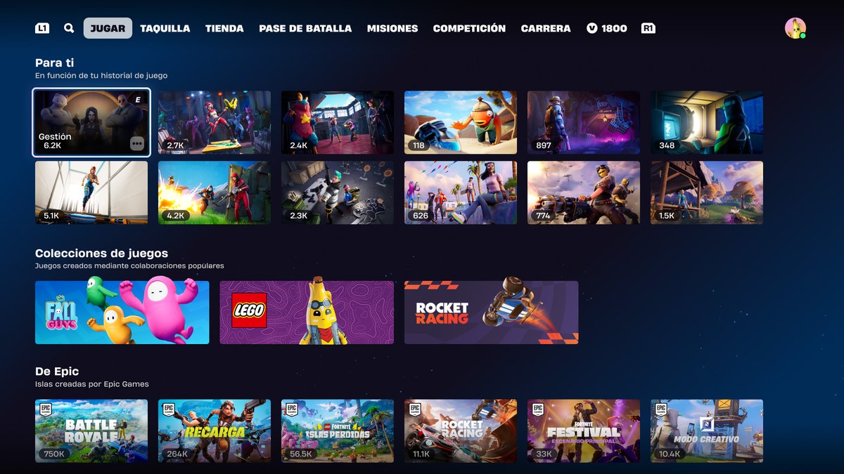 Fortnite_ES's tweet photo. ¡Descubrir presenta un nuevo aspecto en la v32.00!
Entra ahora y encuentra tu nueva isla favorita 🏝️ https://t.co/RT12kta0hc