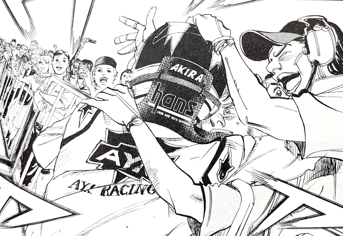 →RP  この柵越しにクルーのみんなの所へ飛び込むシーン良いですよねね〜!  #F1  #capeta 