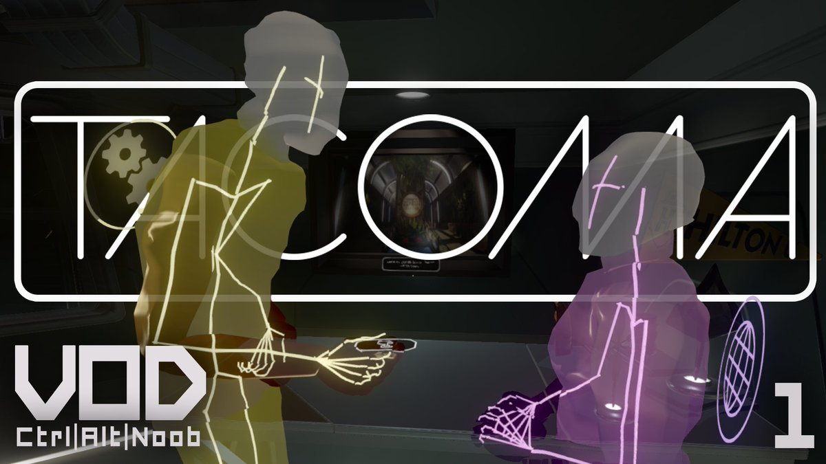 Today the Tacoma vods begin going up on YT! Join us as we investigate every corner of Space Station Tacoma, getting to know the team on board and discovering happened here, whether the higher ups want us to or not.

youtu.be/o0VokGP8sFQ