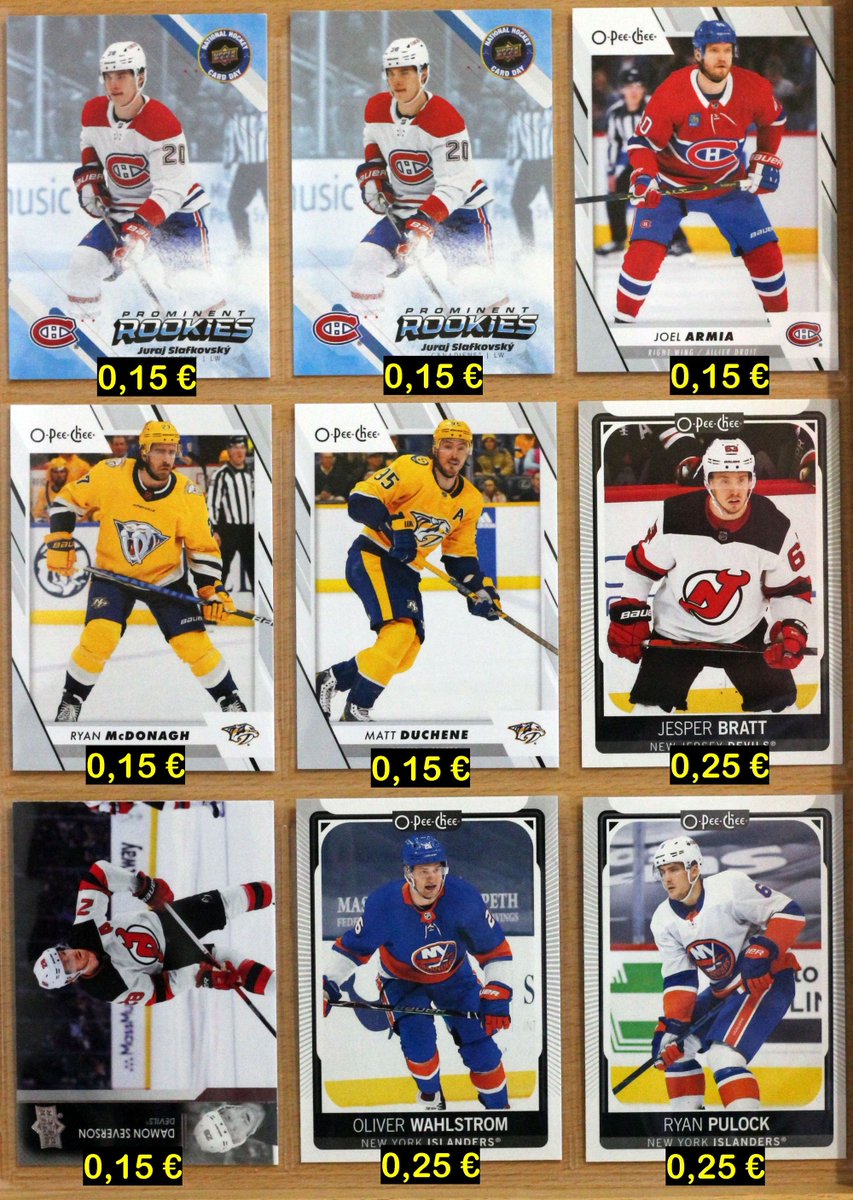 Cartes NHL 4/10
*Port à ajouter *