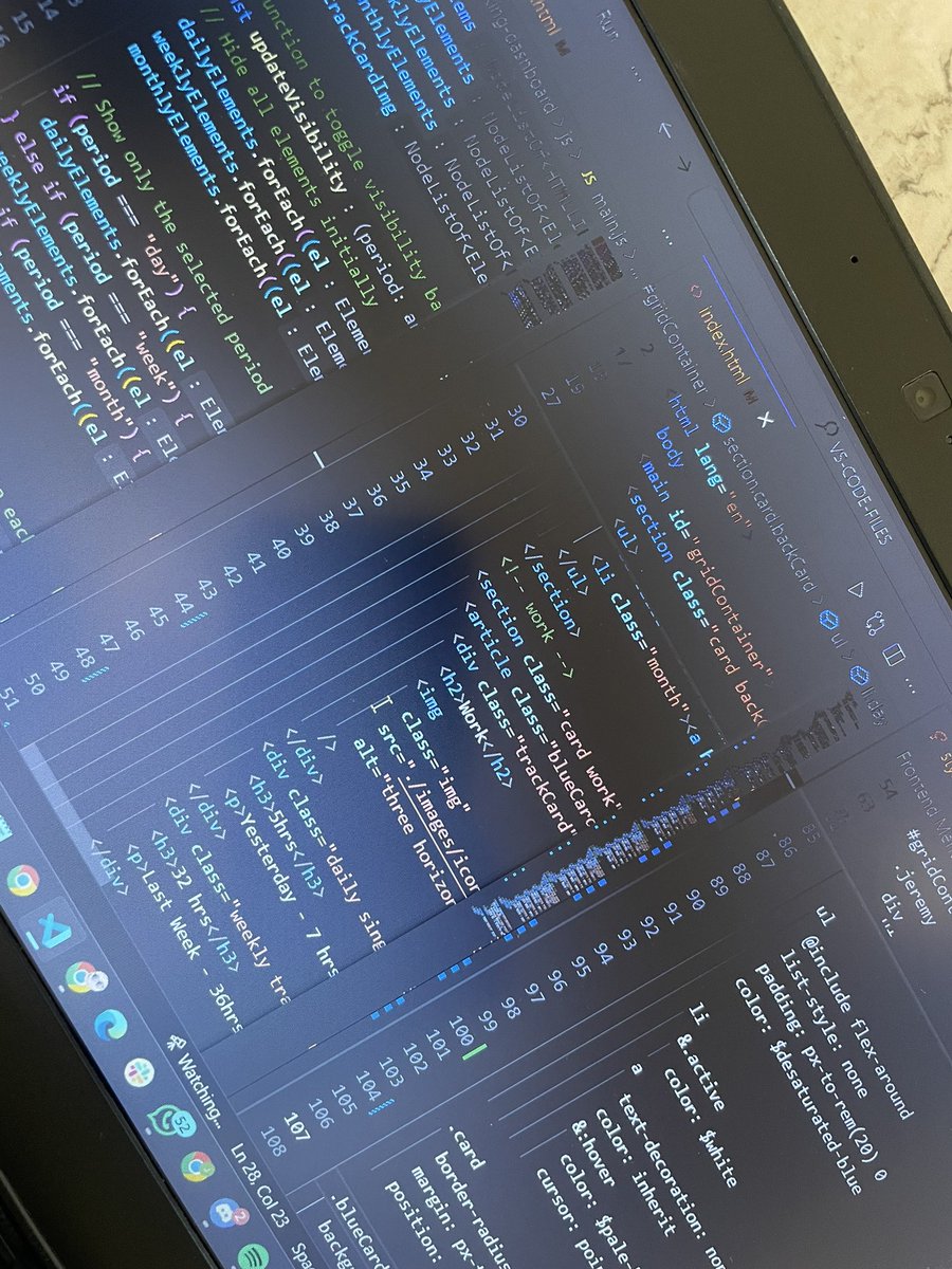 france_ssa's tweet image. I said It’d be 2 hours and then on to other things. It’s been 5 hours since 😂
#frances_codes
#frontendWebDev