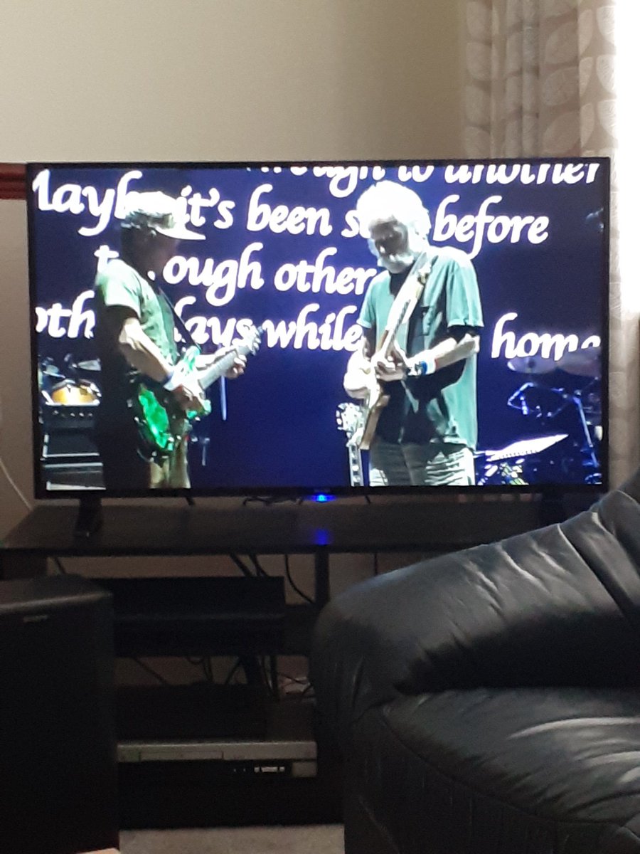 Keef_B_1's tweet photo. "Box Of Rain" The Bobby Weir Incident paying tribute to #PhilLesh. Not a dry eye in the house.😪
#BobWeir #PhilLeshRIP #GratefulDead #Hulaween #NowPlaying #NowWatching #TV #tvtime #sundaysongbook #sundaythoughts #BeKind #KeepGoing #keepthefaith #love
@BobWeir @GratefulDead https://t.co/IXo3PCxeg4