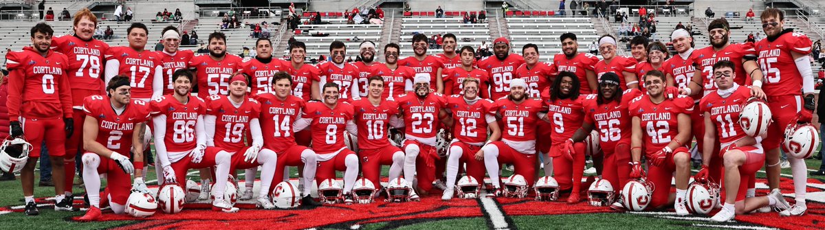 _CoachFitz's tweet photo. So proud to honor this group of 36 seniors before yesterday's game.  Some great football players for sure, but also terrific young men.  The journey of Team 119 continues... Go Dragons! 🔴⚪️ https://t.co/t8Zz2qLh3P