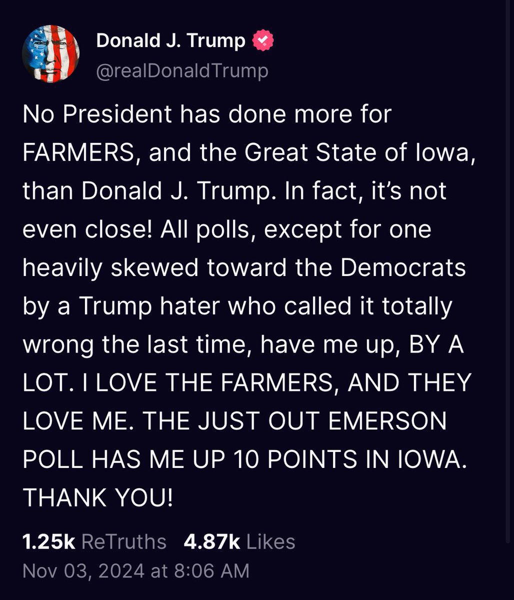 TheSGTJoker's tweet image. More American Farmers went bankrupt during @realDonaldTrump’s Administration than at any time except during the Great Depression, and it was very pretty close. Trump’s Economic Policy was a disaster. Vote Blue!