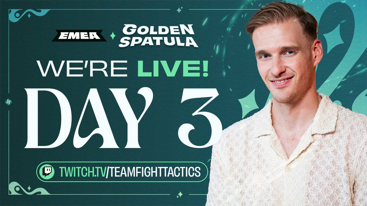 CompeteTFT's tweet photo. Is it a bird...? Is it a plane?? 😬
IT'S THE GRAND FINAL OF THE EMEA GOLDEN SPATULA!
📺 Tune in for the pre-show on https://t.co/gqmC4YF1Jl
🎙️ Or join @Chipsette_FR's co-streaming on https://t.co/2lOJHpExdh
#TFTesportsEMEA #GoEMEA https://t.co/LpB79beQMJ
