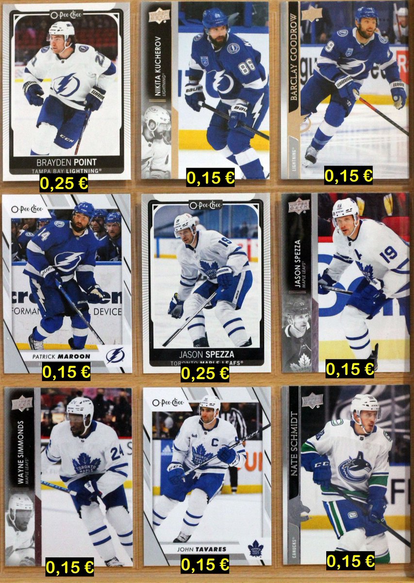 Cartes NHL 7/10
*Port à ajouter *