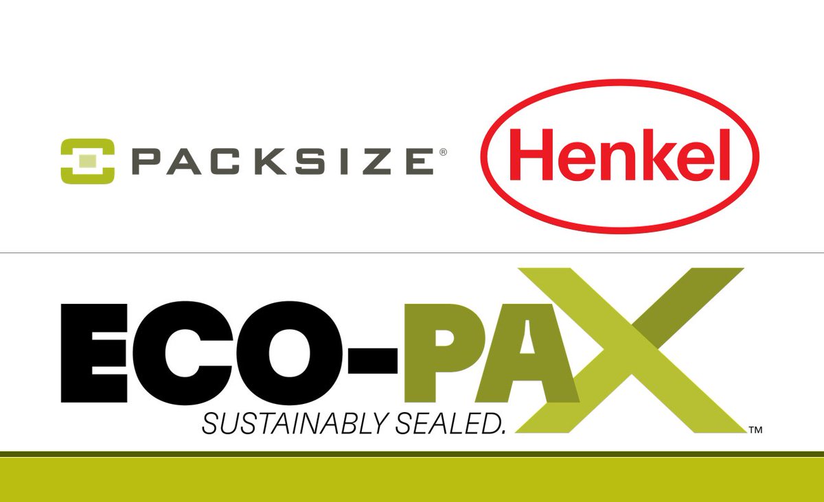 Packsize is proud to announce our new partnership with Henkel Adhesive Technologies, and the launch of our new Eco-Pax hot melt adhesive.  Read the full press release here: bit.ly/3CdyyL6 #Sustainability